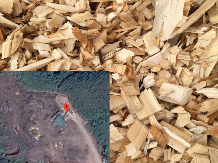 Trạm thu mua Dăm gỗ Khe Hèo